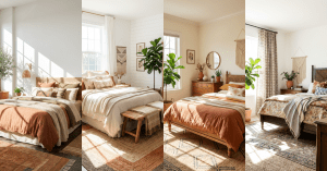 Boho Bedroom Ideas That Feel Effortless And Collected - Interior Design Collage