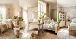 29 Shabby Chic Bedrooms That Make You Feel Instantly At Home - Interior Design Collage