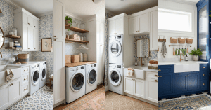 Small Laundry Room Decor Ideas That Use Every Inch Well - Interior Design Collage